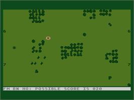 In game image of Combat Leader on the Atari 8-bit.