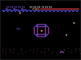 In game image of Dark Crystal on the Atari 8-bit.