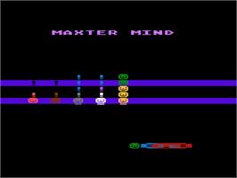 In game image of Maxwell Manor on the Atari 8-bit.