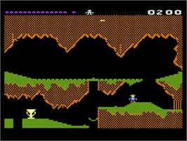 In game image of Pharaoh's Curse on the Atari 8-bit.