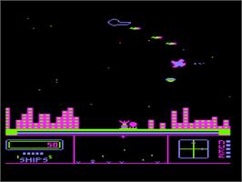 In game image of Repton on the Atari 8-bit.