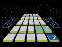 In game image of Silicon Dreams on the Atari 8-bit.