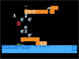 In game image of Wizard's Crown on the Atari 8-bit.