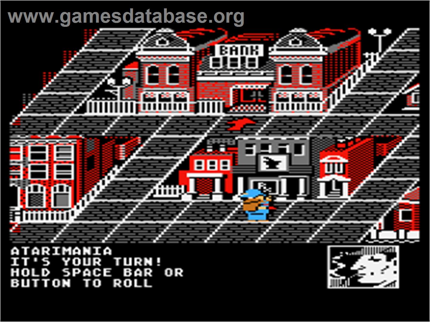 221 B Baker St. - Atari 8-bit - Artwork - In Game