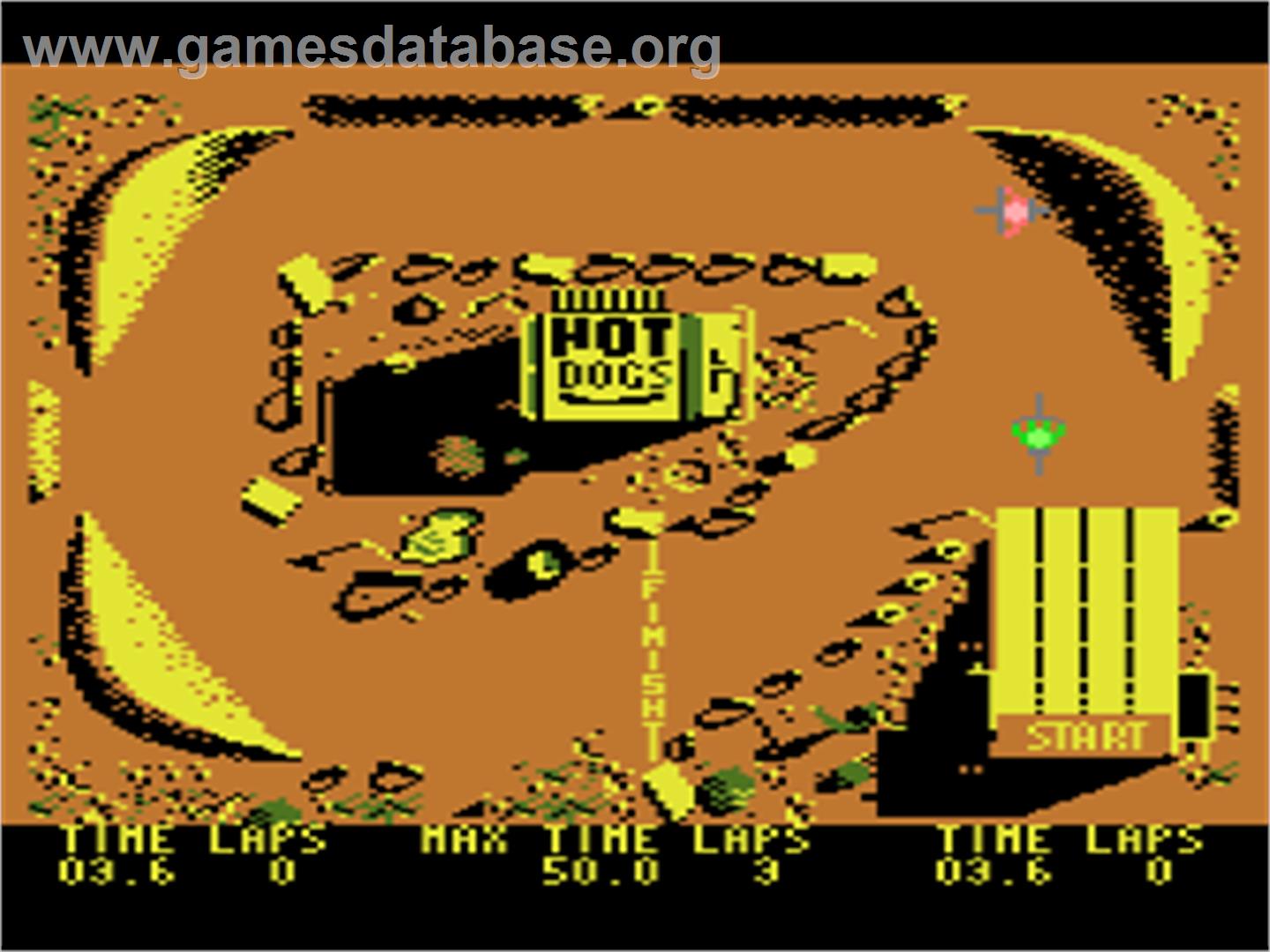 BMX Simulator - Atari 8-bit - Artwork - In Game