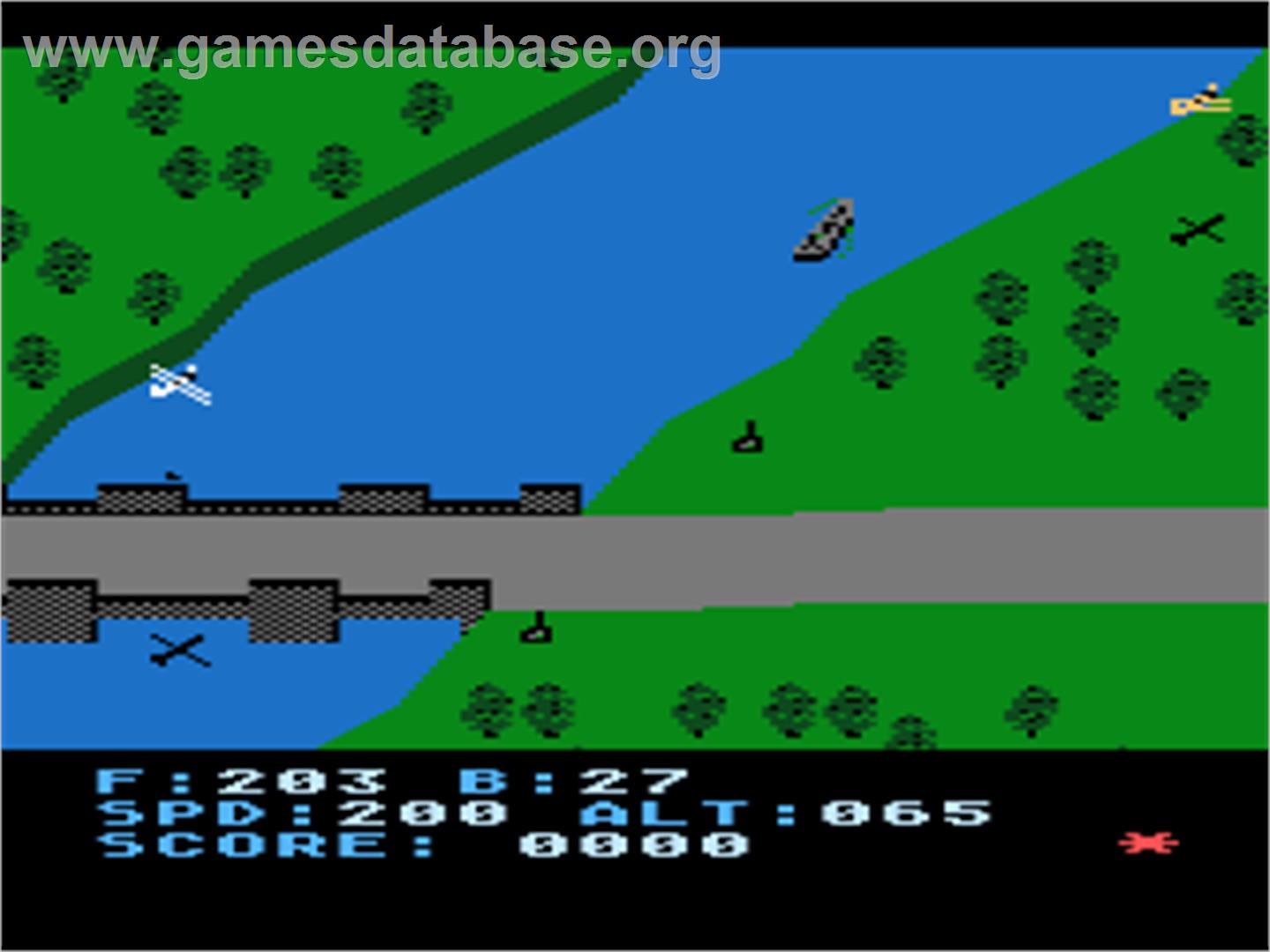 Blue Max - Atari 8-bit - Artwork - In Game