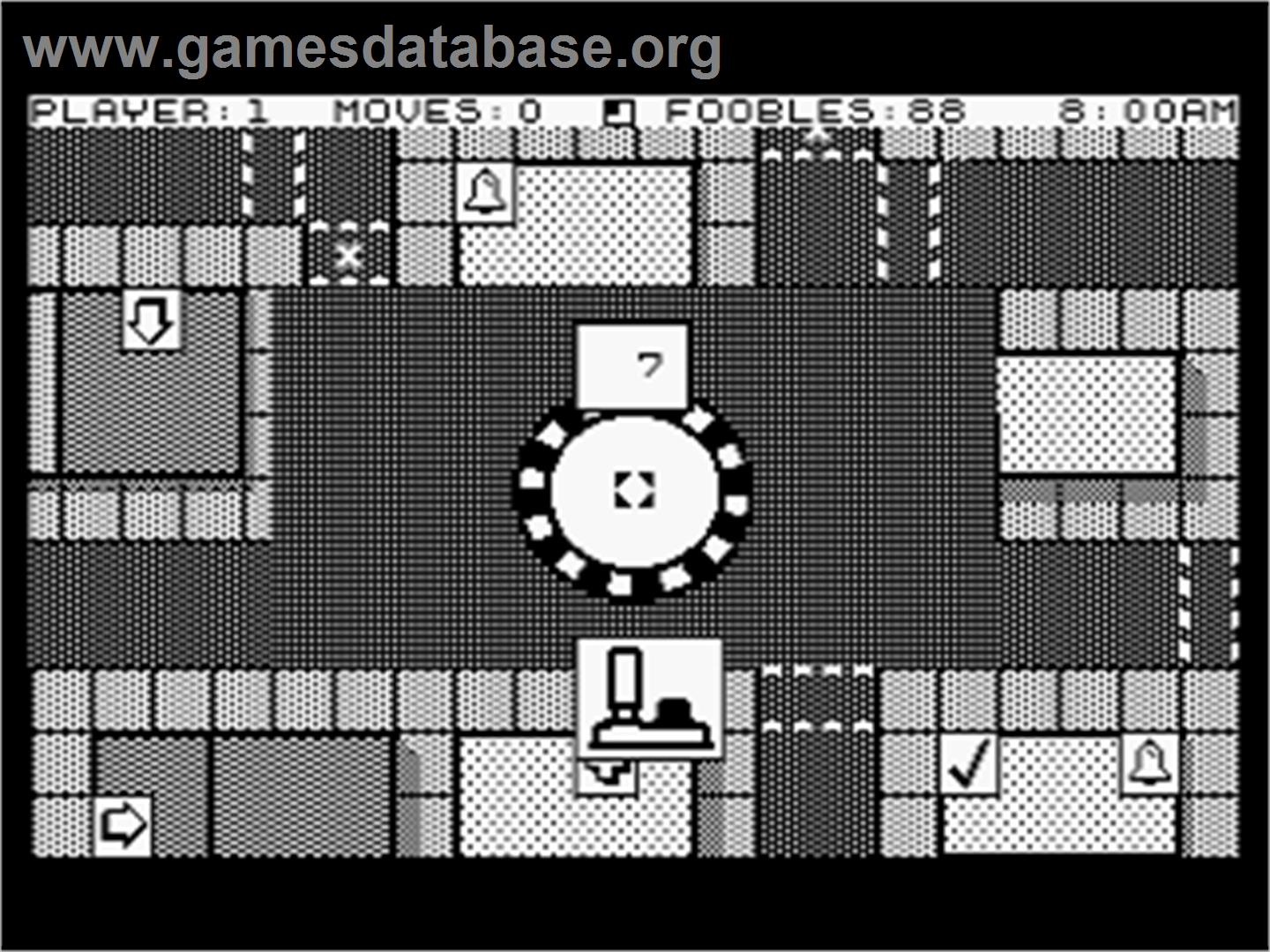 Fooblitzky - Atari 8-bit - Artwork - In Game