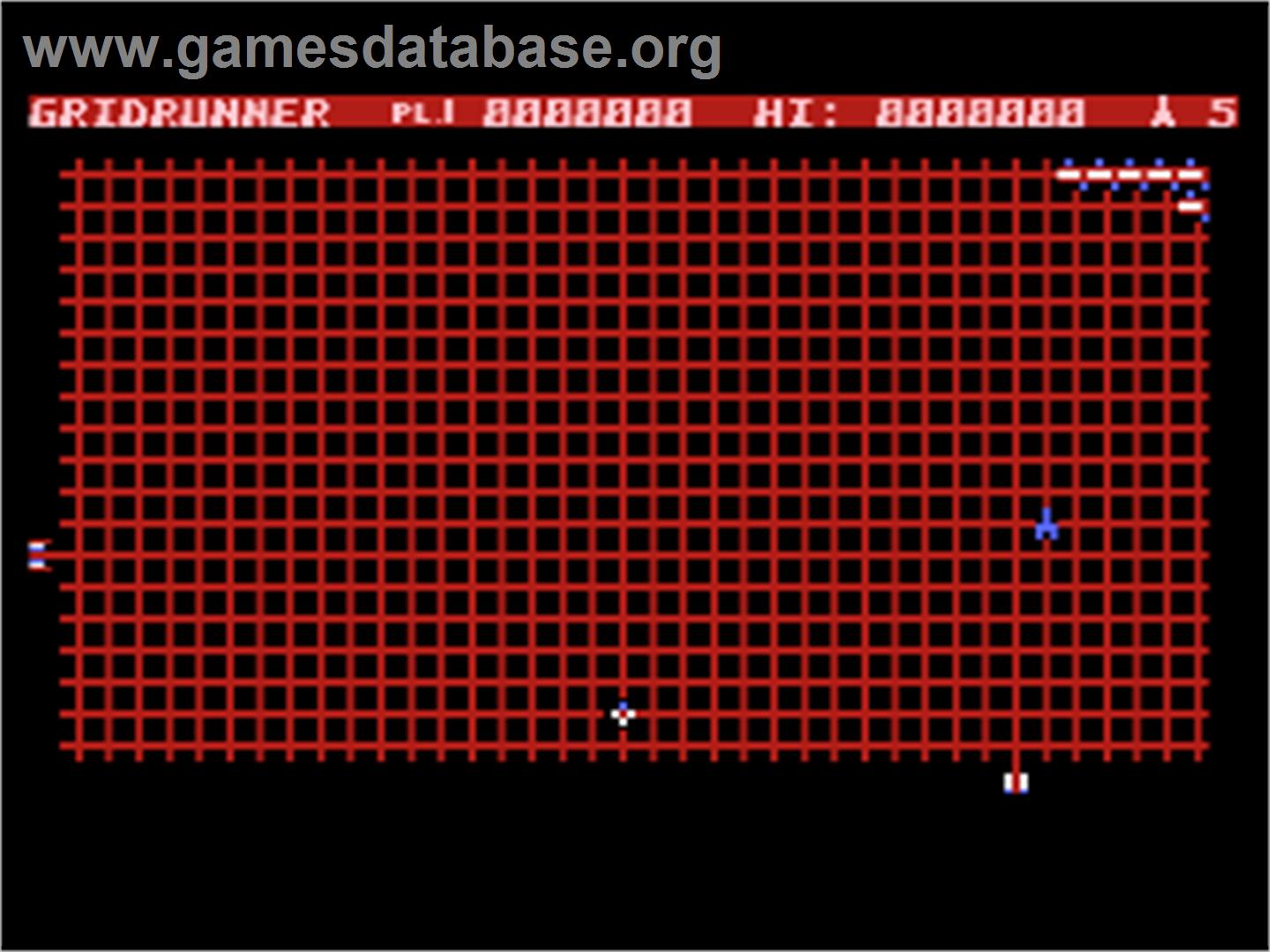 Grid Runner - Atari 8-bit - Artwork - In Game