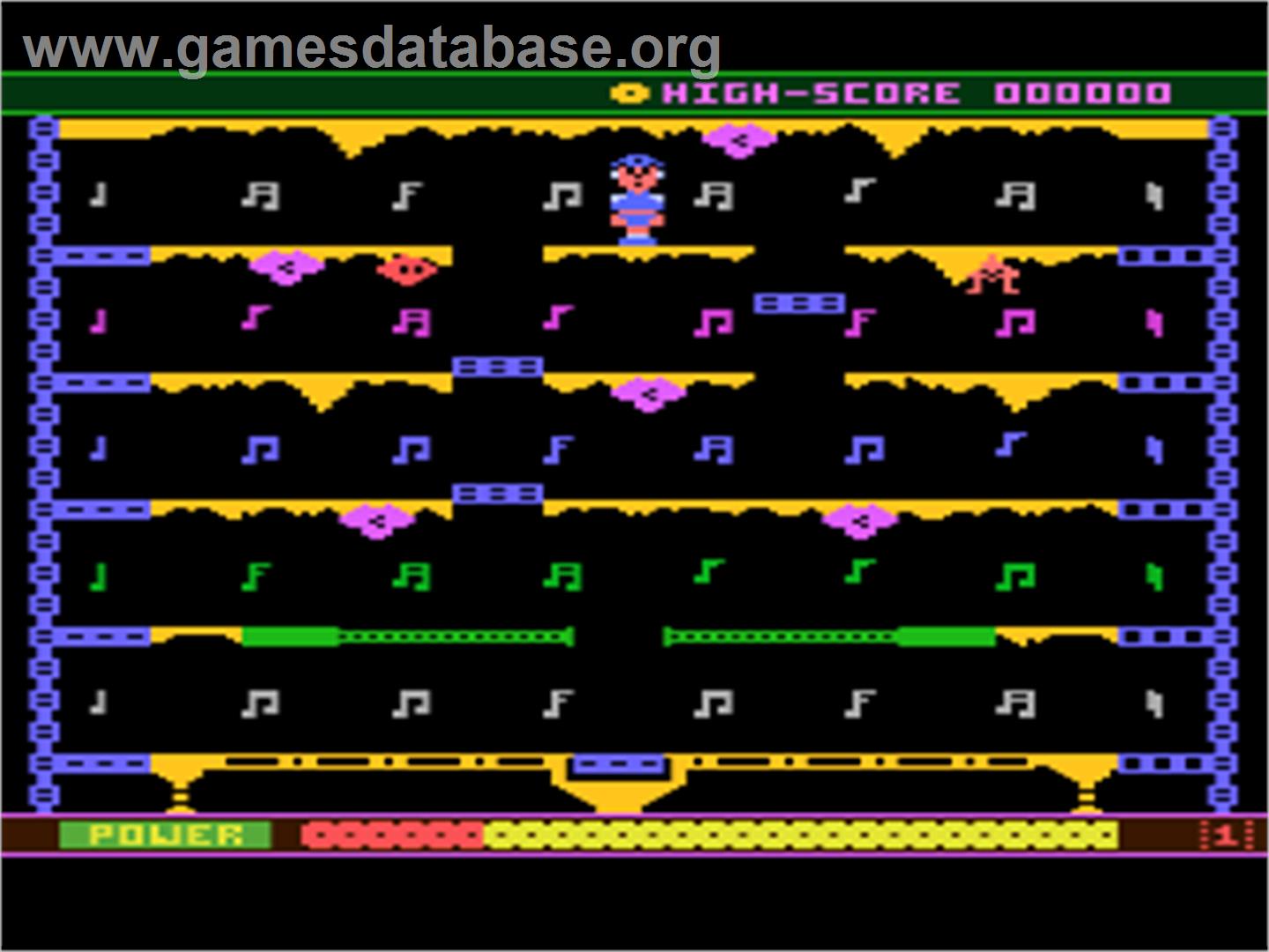 Jet Boot Jack - Atari 8-bit - Artwork - In Game