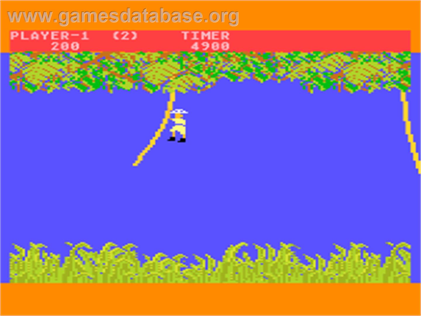 Jungle Hunt - Atari 8-bit - Artwork - In Game