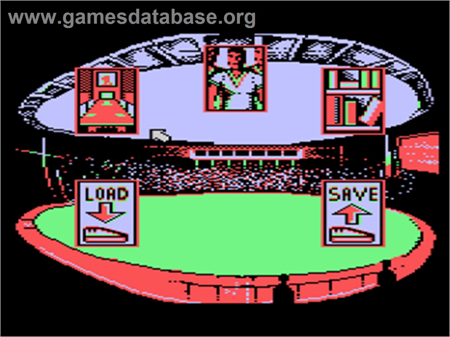 Kenny Dalglish Soccer Manager - Atari 8-bit - Artwork - In Game