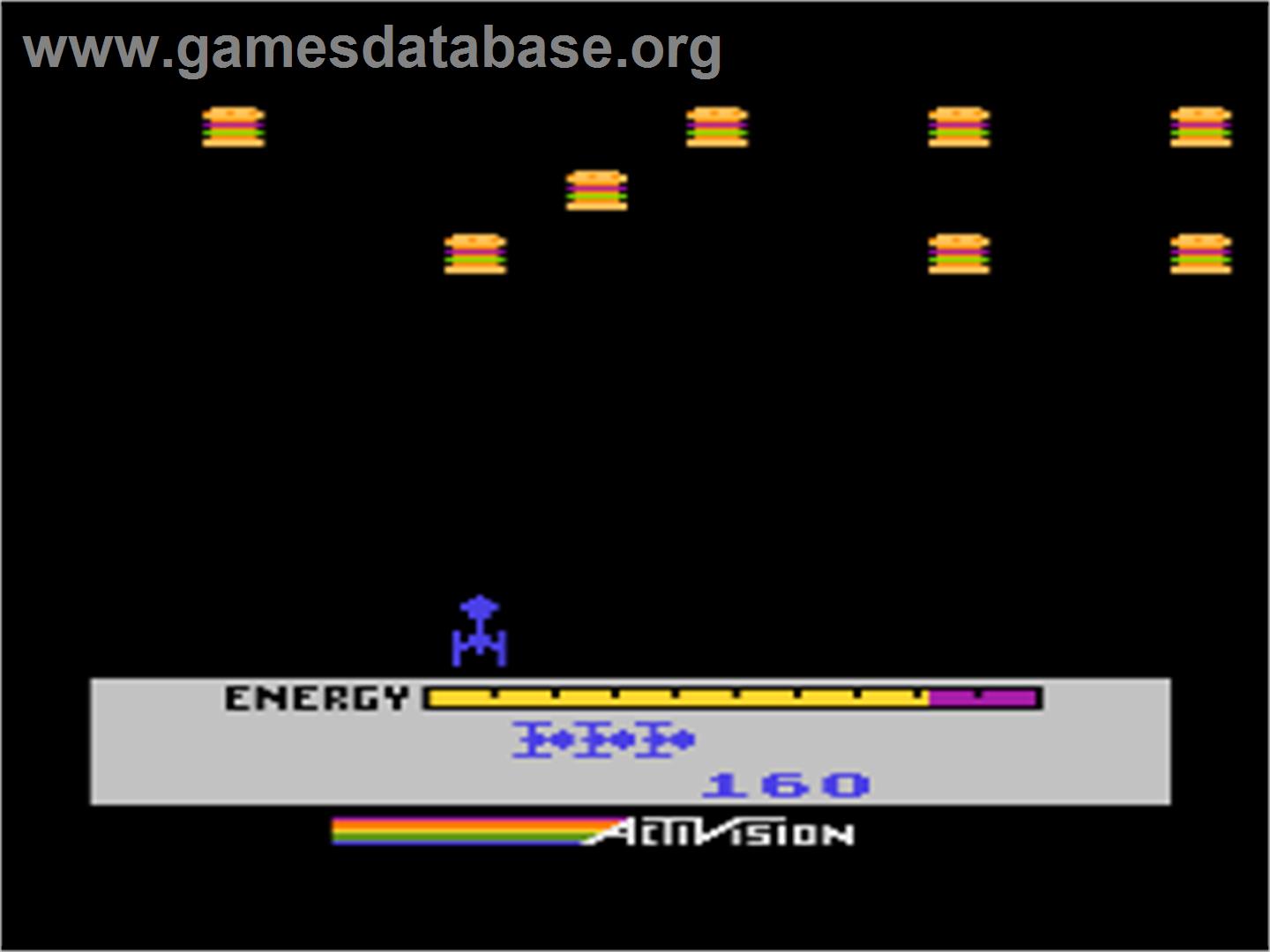 Megamania - Atari 8-bit - Artwork - In Game