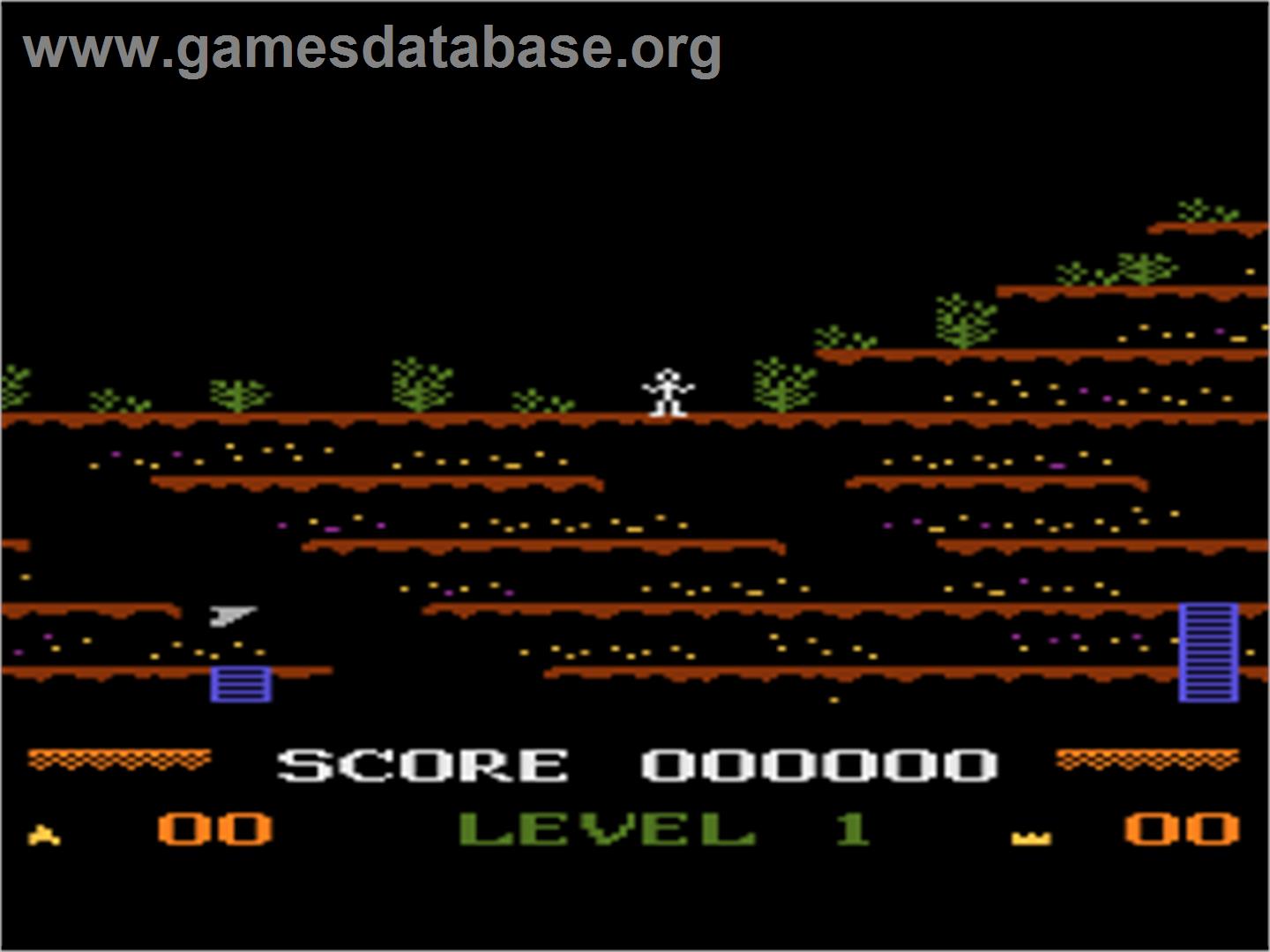 Mountain King - Atari 8-bit - Artwork - In Game