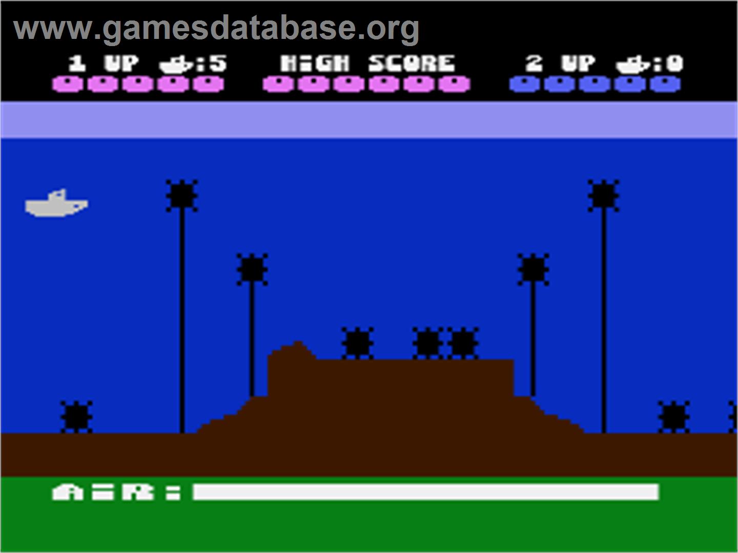 Sea Dragon - Atari 8-bit - Artwork - In Game