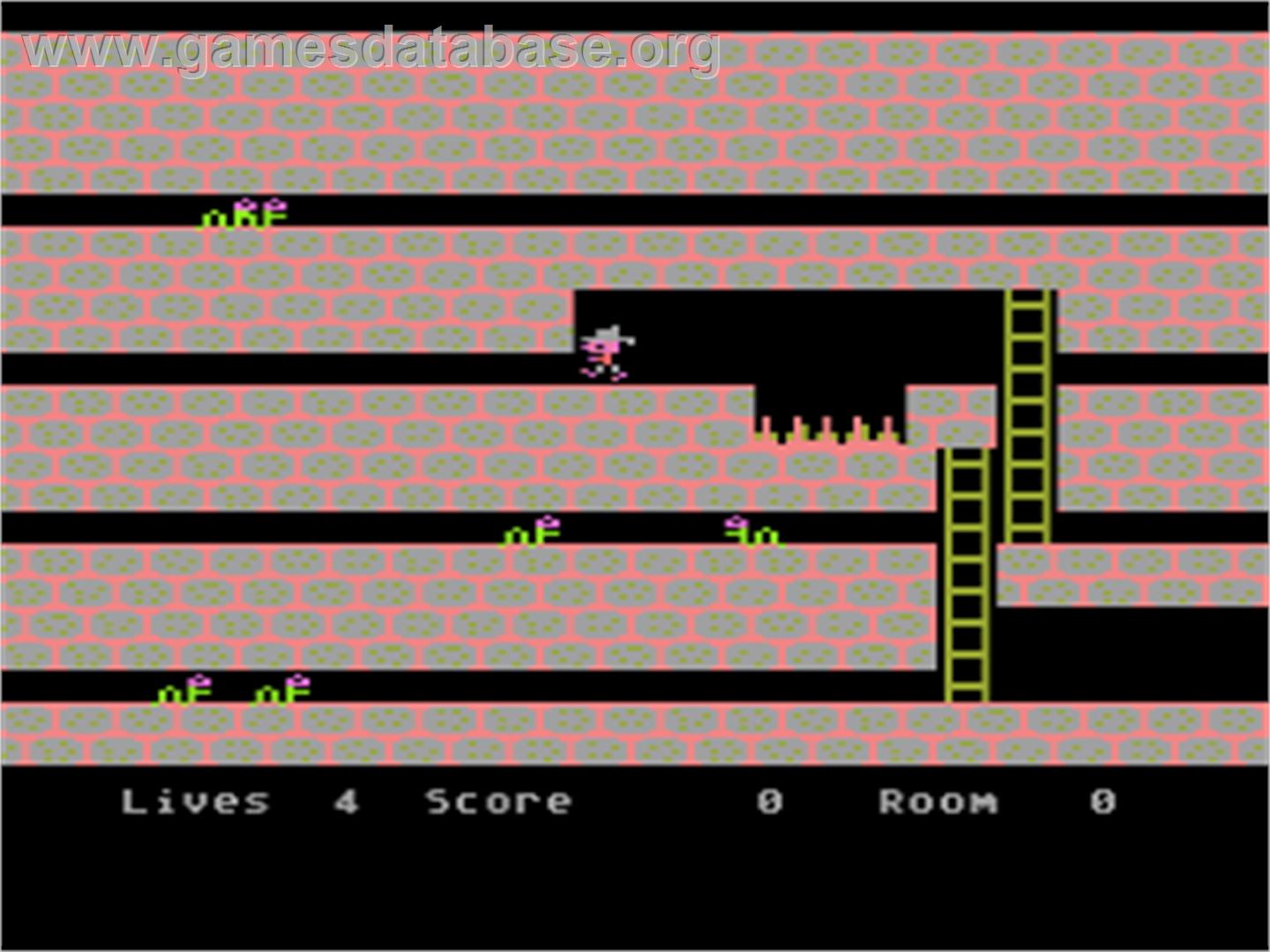 Shamus Case 2 - Atari 8-bit - Artwork - In Game
