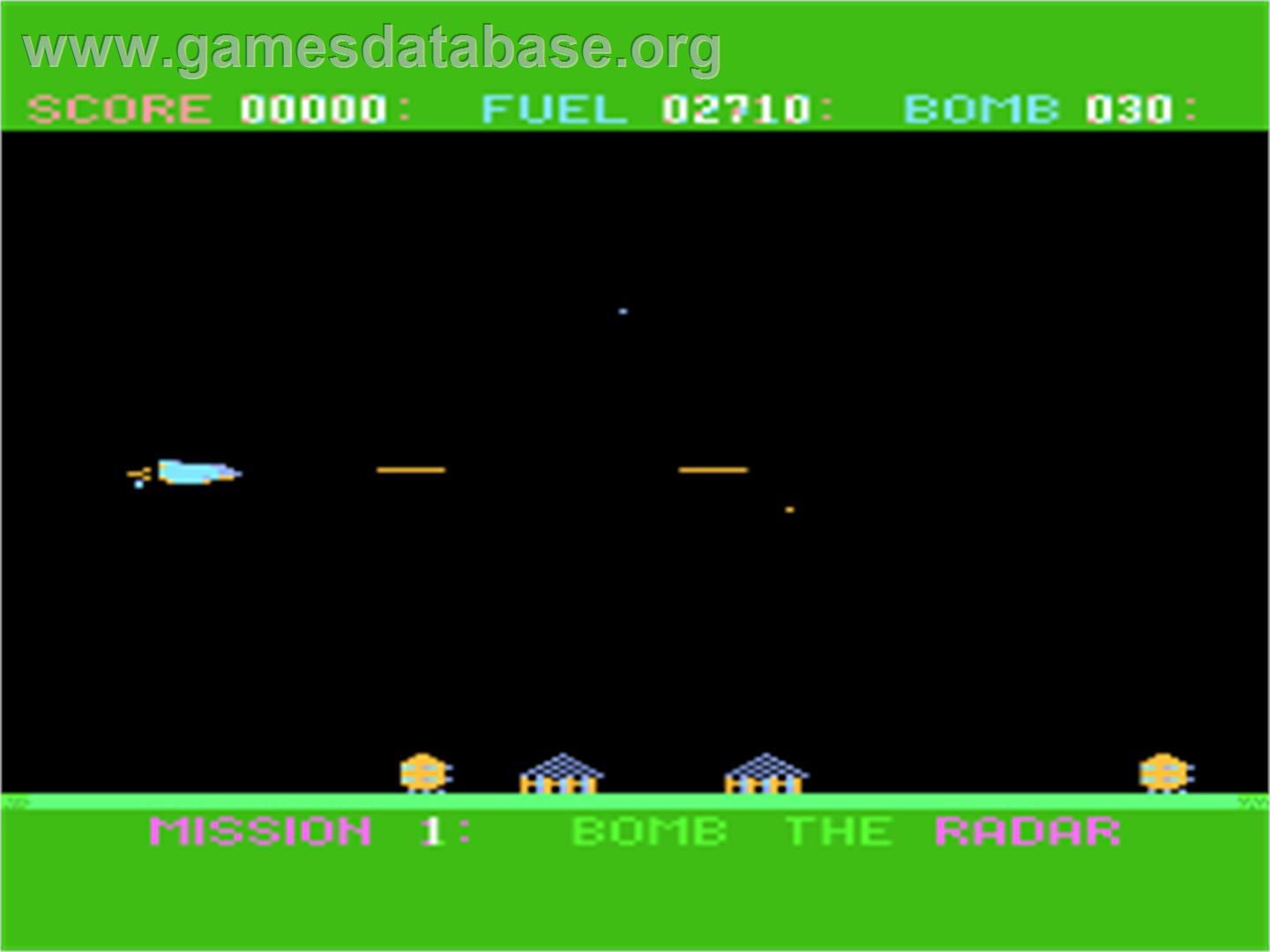 Star Blazer - Atari 8-bit - Artwork - In Game