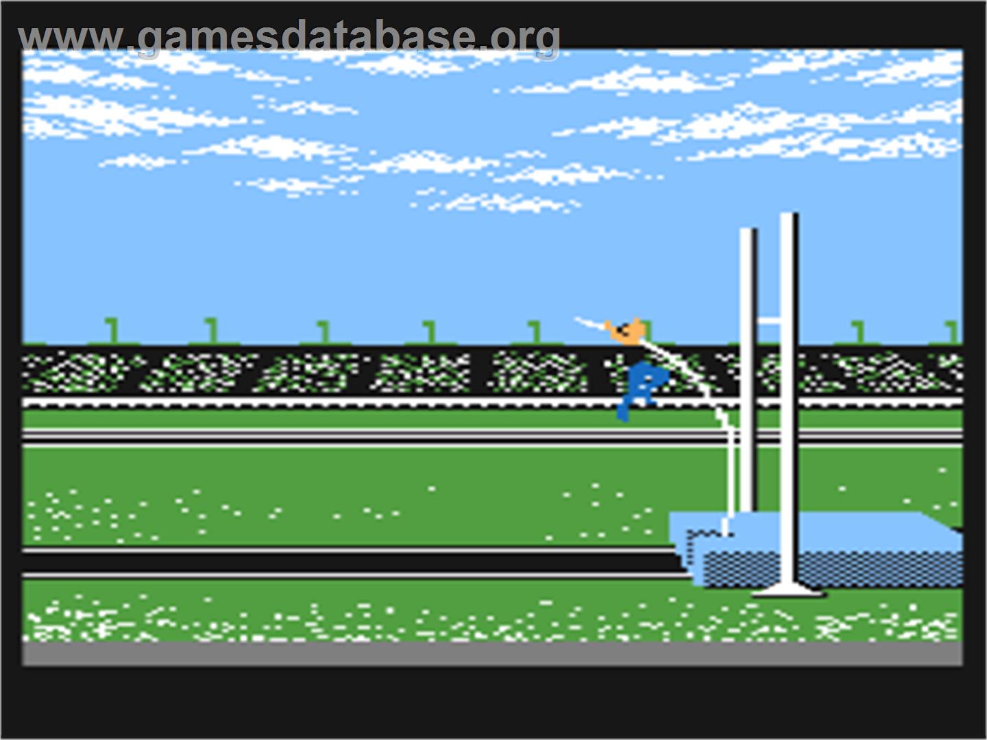 Summer Games - Atari 8-bit - Artwork - In Game