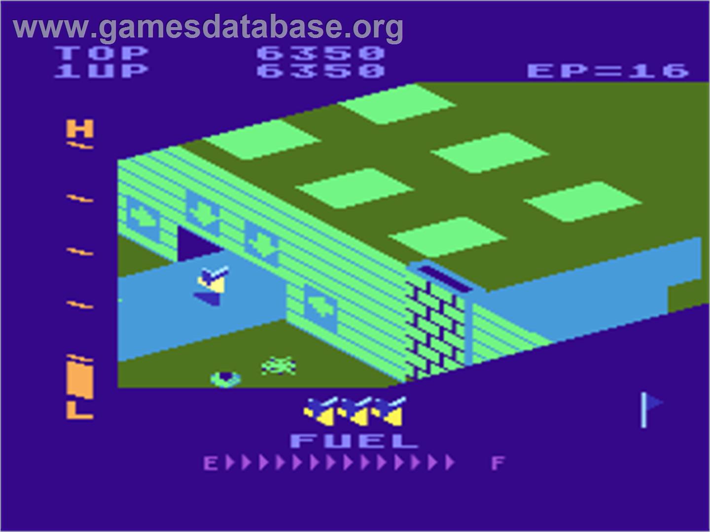 Super Zaxxon - Atari 8-bit - Artwork - In Game