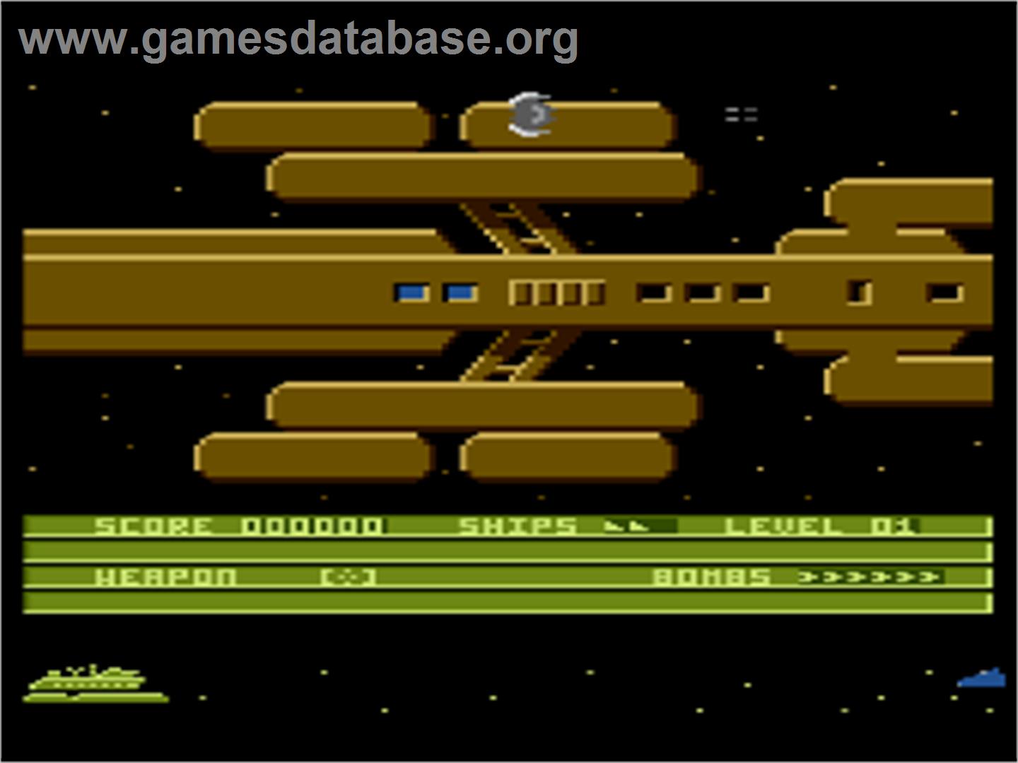 Thunder Fox - Atari 8-bit - Artwork - In Game