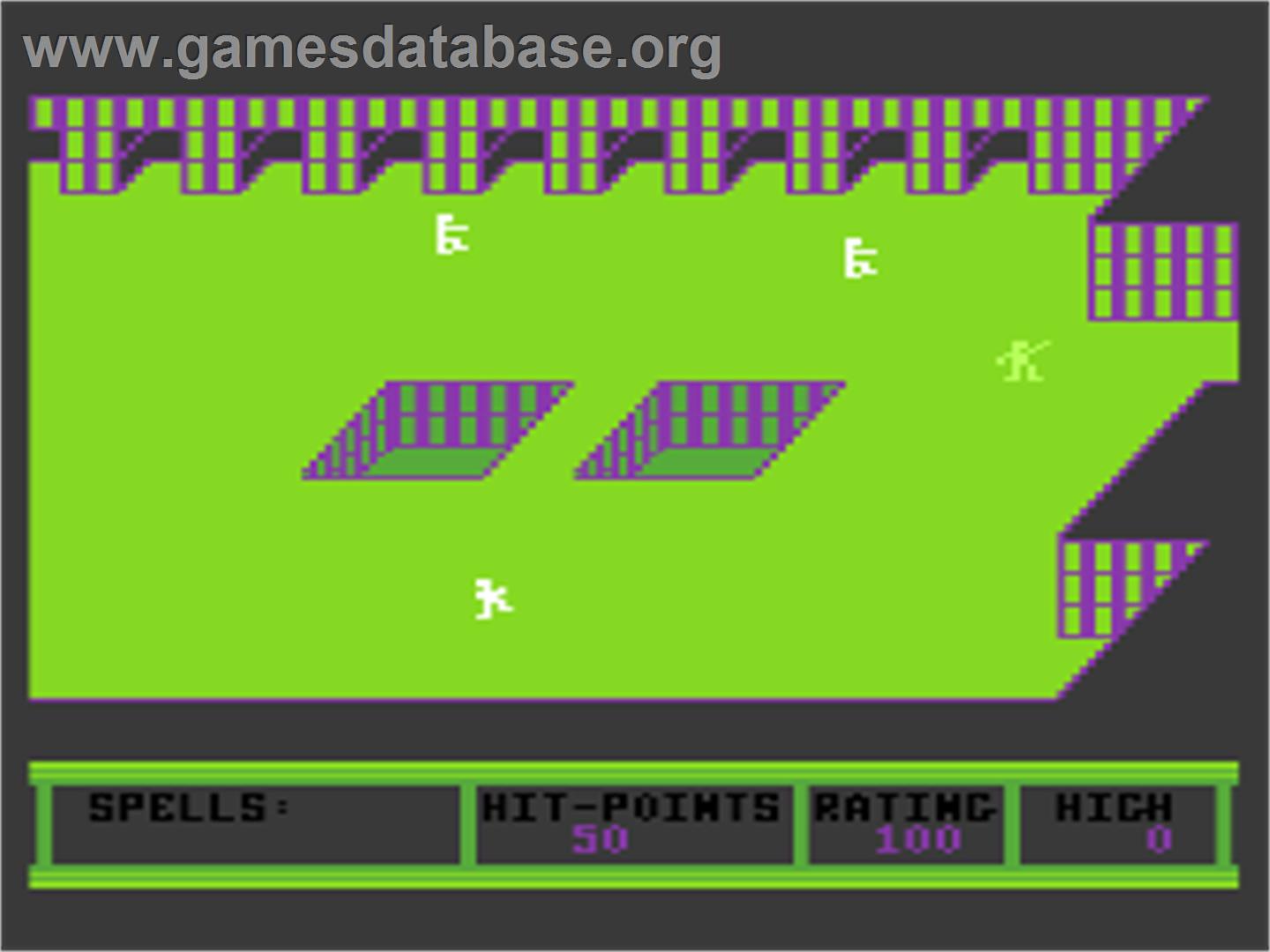 Zombies - Atari 8-bit - Artwork - In Game