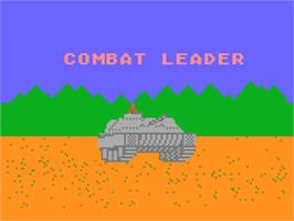 Title screen of Combat Leader on the Atari 8-bit.