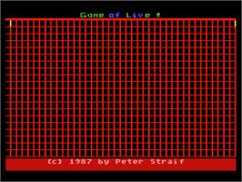 Title screen of Sons of Liberty on the Atari 8-bit.