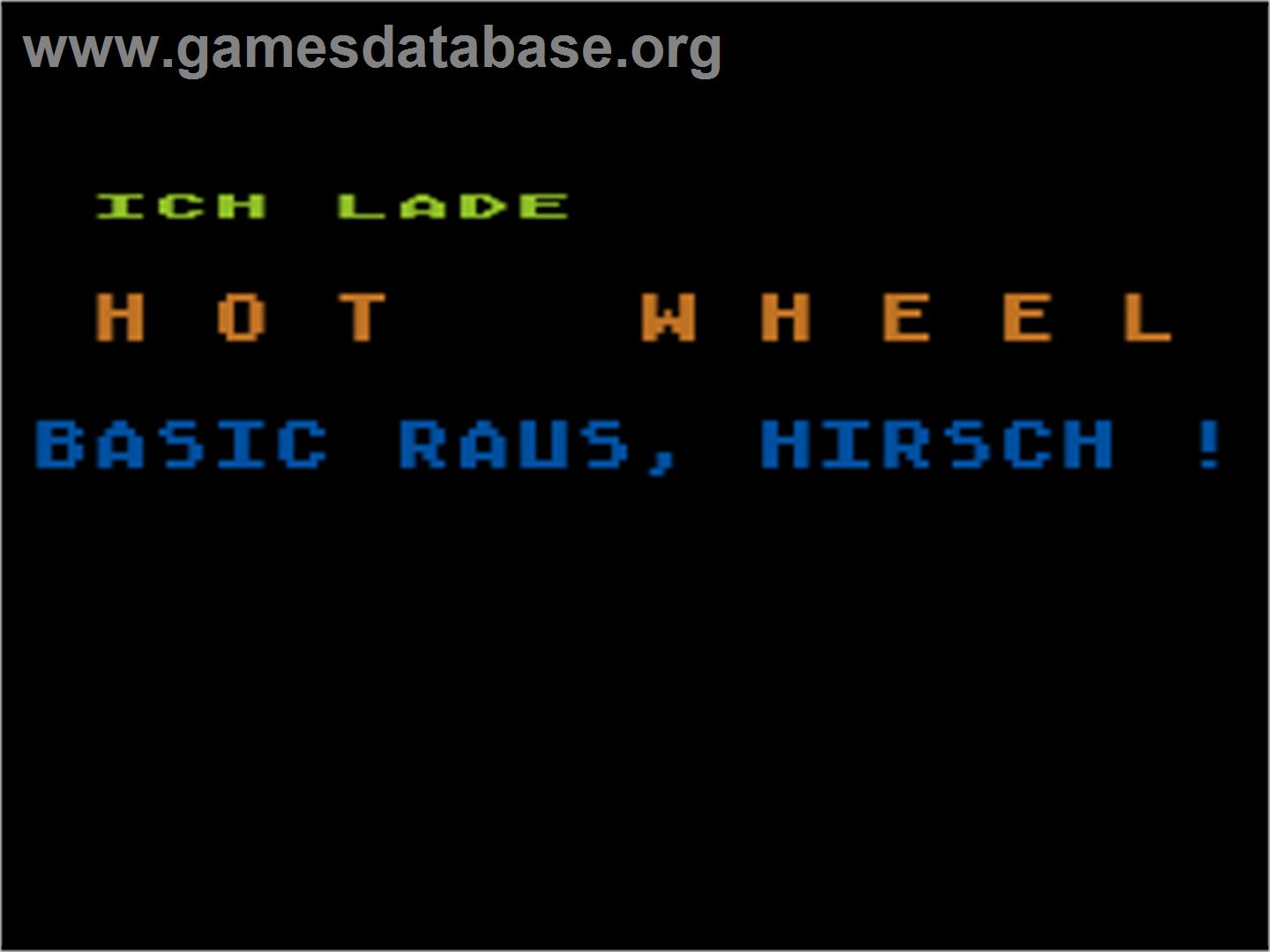Mindwheel - Atari 8-bit - Artwork - Title Screen