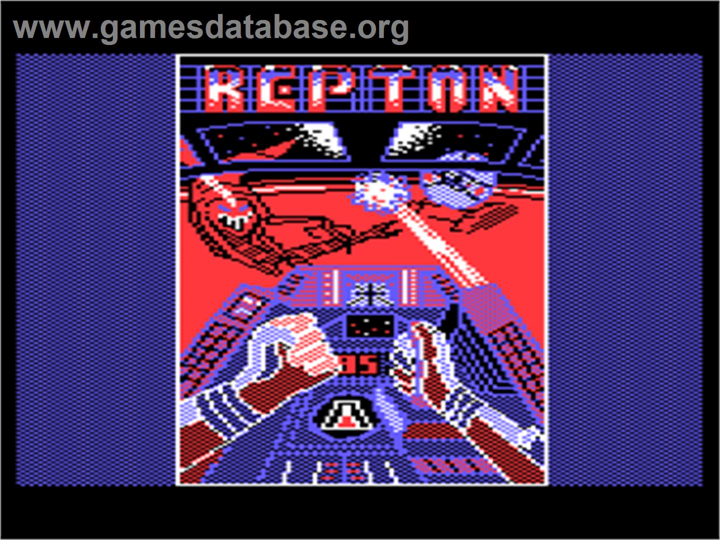 Repton - Atari 8-bit - Artwork - Title Screen