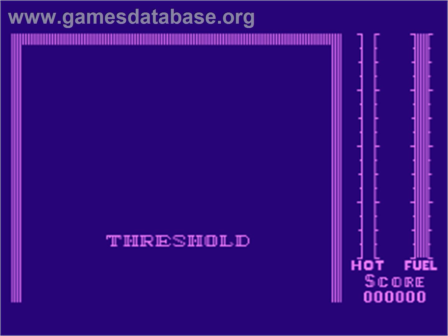 Threshold - Atari 8-bit - Artwork - Title Screen