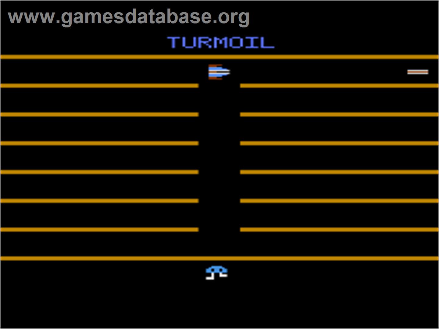 Turmoil - Atari 8-bit - Artwork - Title Screen