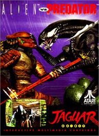 Box cover for Alien vs. Predator on the Atari Jaguar.