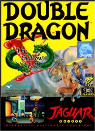 Box cover for Double Dragon V: The Shadow Falls on the Atari Jaguar.