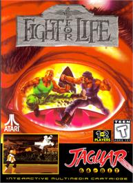 Box cover for Fight For Life on the Atari Jaguar.
