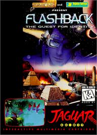 Box cover for Flashback on the Atari Jaguar.
