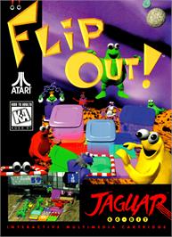 Box cover for FlipOut on the Atari Jaguar.