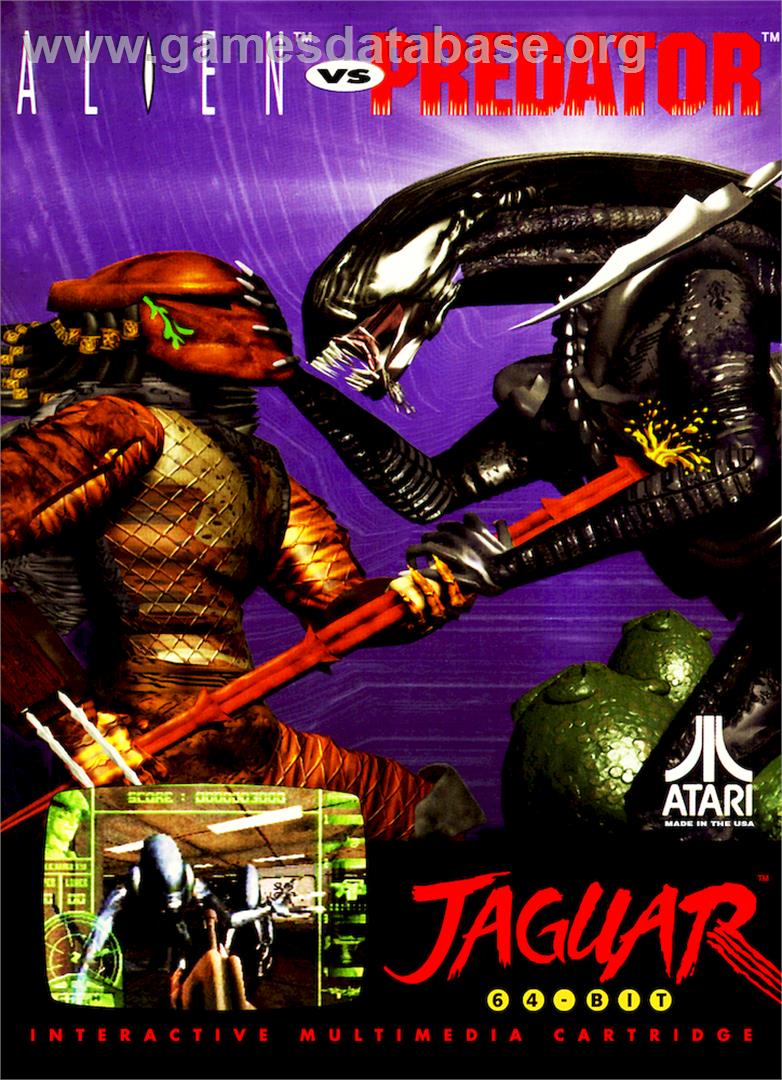 Alien vs. Predator - Atari Jaguar - Artwork - Box