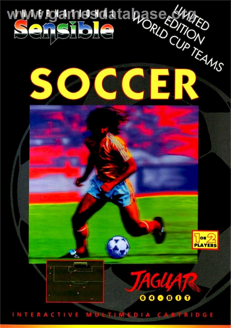 Sensible Soccer: International Edition - Atari Jaguar - Artwork - Box