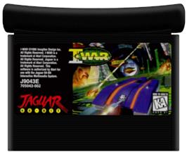 Cartridge artwork for I-War on the Atari Jaguar.
