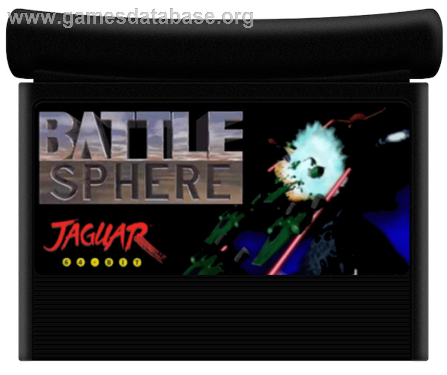 BattleSphere - Atari Jaguar - Artwork - Cartridge