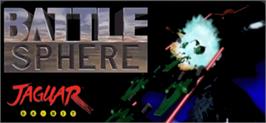 Top of cartridge artwork for BattleSphere on the Atari Jaguar.