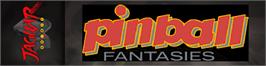 Arcade Cabinet Marquee for Pinball Fantasies.