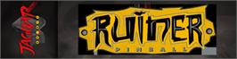 Arcade Cabinet Marquee for Ruiner Pinball.