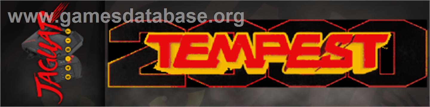 Tempest 2000 - Atari Jaguar - Artwork - Marquee