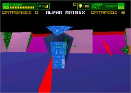 In game image of I-War on the Atari Jaguar.
