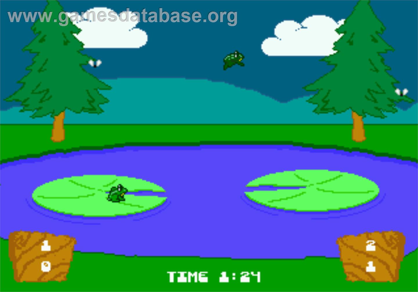 Frog Feast - Atari Jaguar - Artwork - In Game