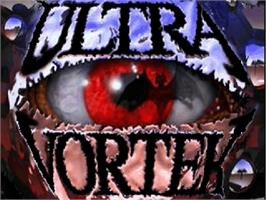 Title screen of Ultra Vortek (Beta) on the Atari Jaguar.