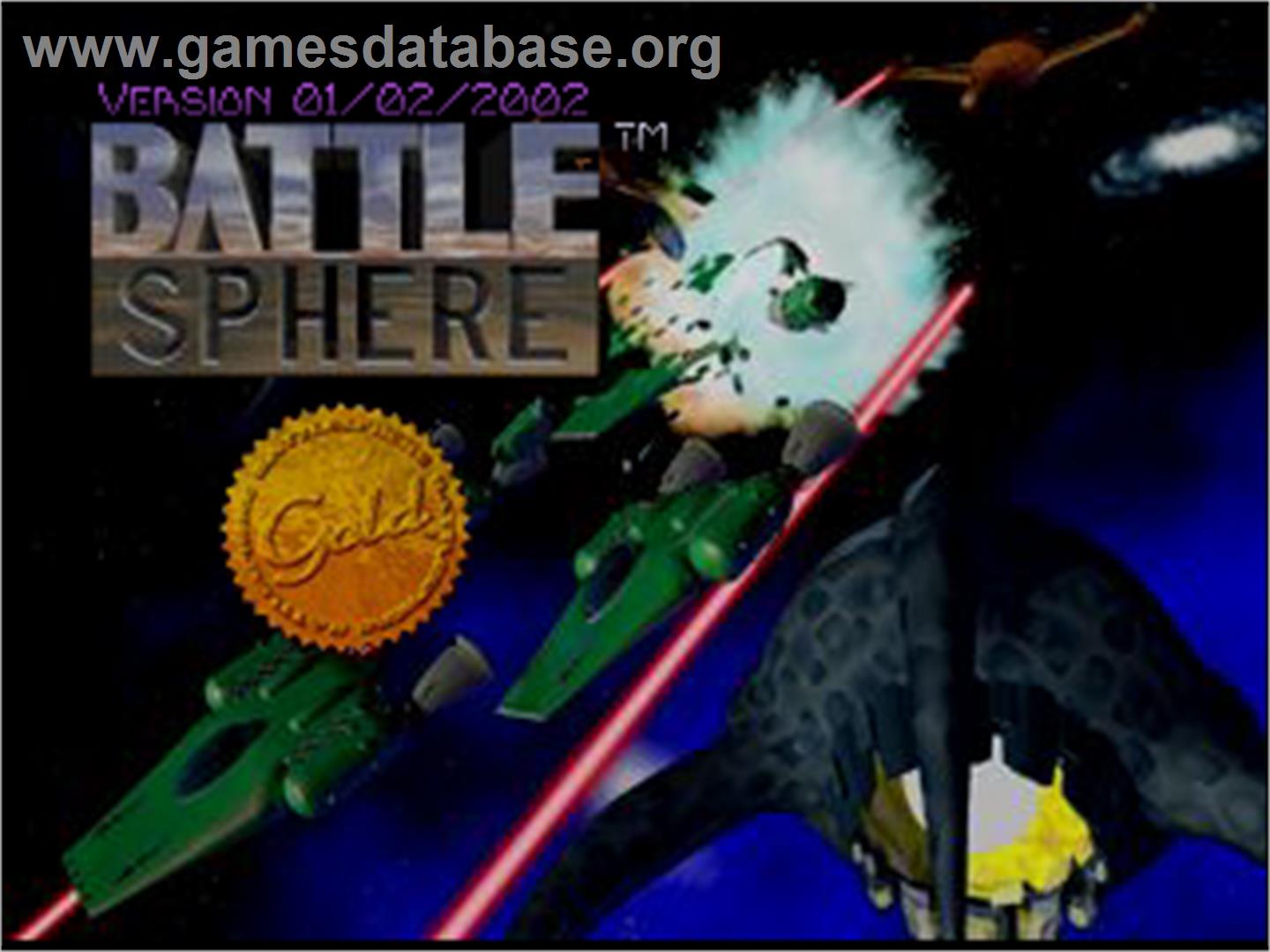 BattleSphere - Atari Jaguar - Artwork - Title Screen