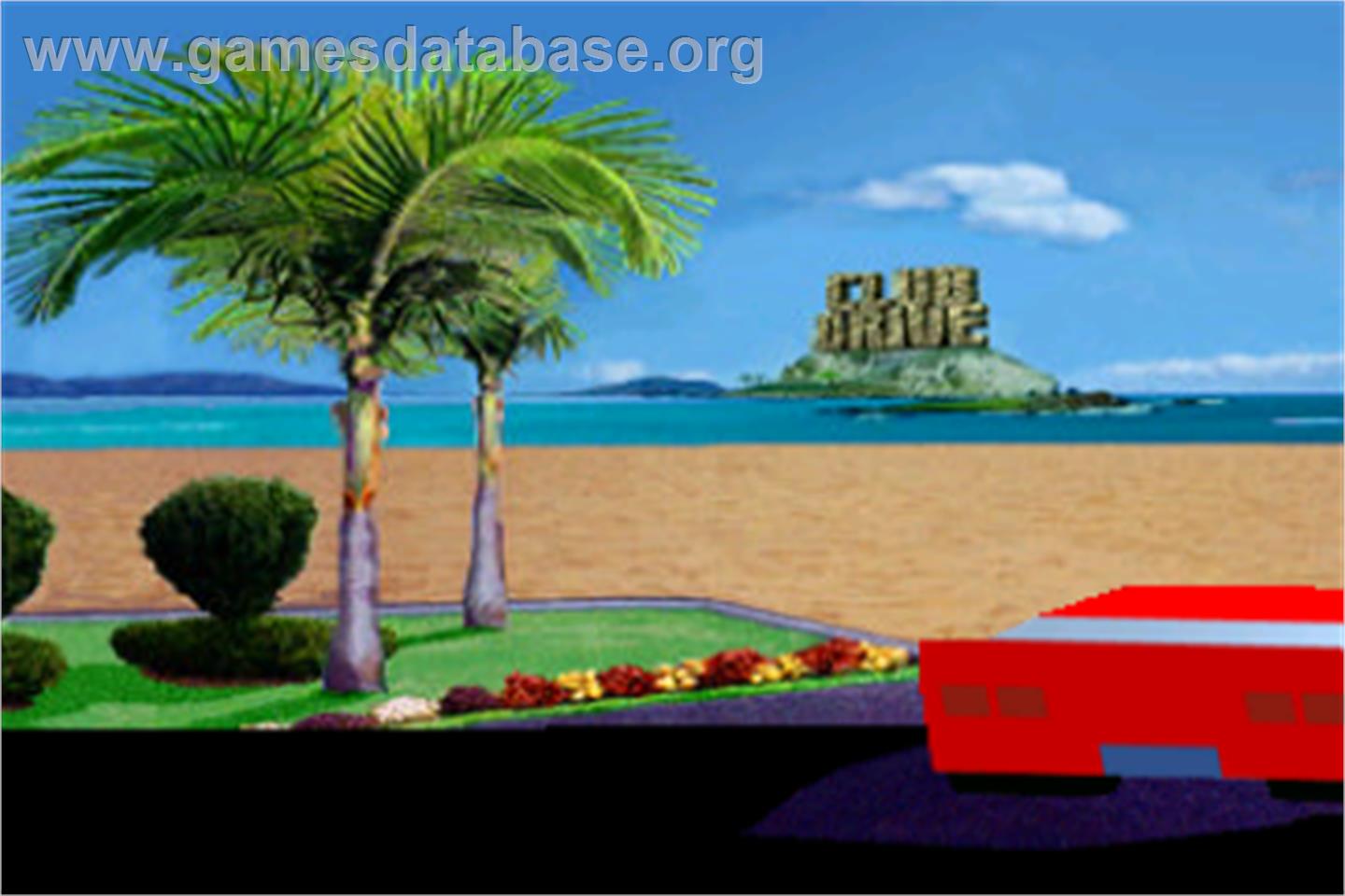 Club Drive - Atari Jaguar - Artwork - Title Screen