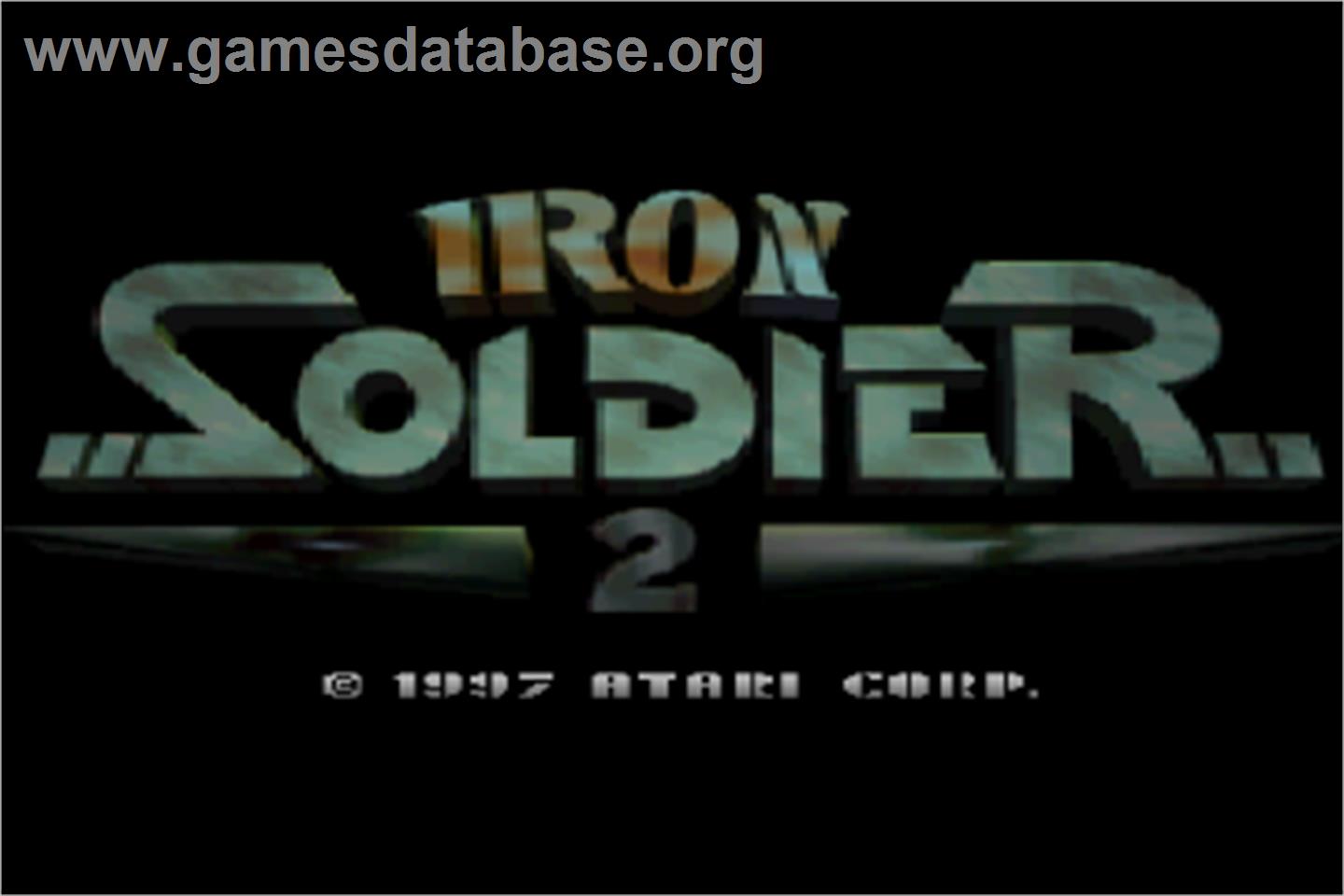 Iron Soldier 2 - Atari Jaguar - Artwork - Title Screen
