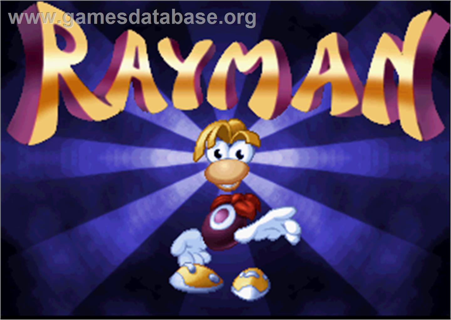 Rayman - Atari Jaguar - Artwork - Title Screen